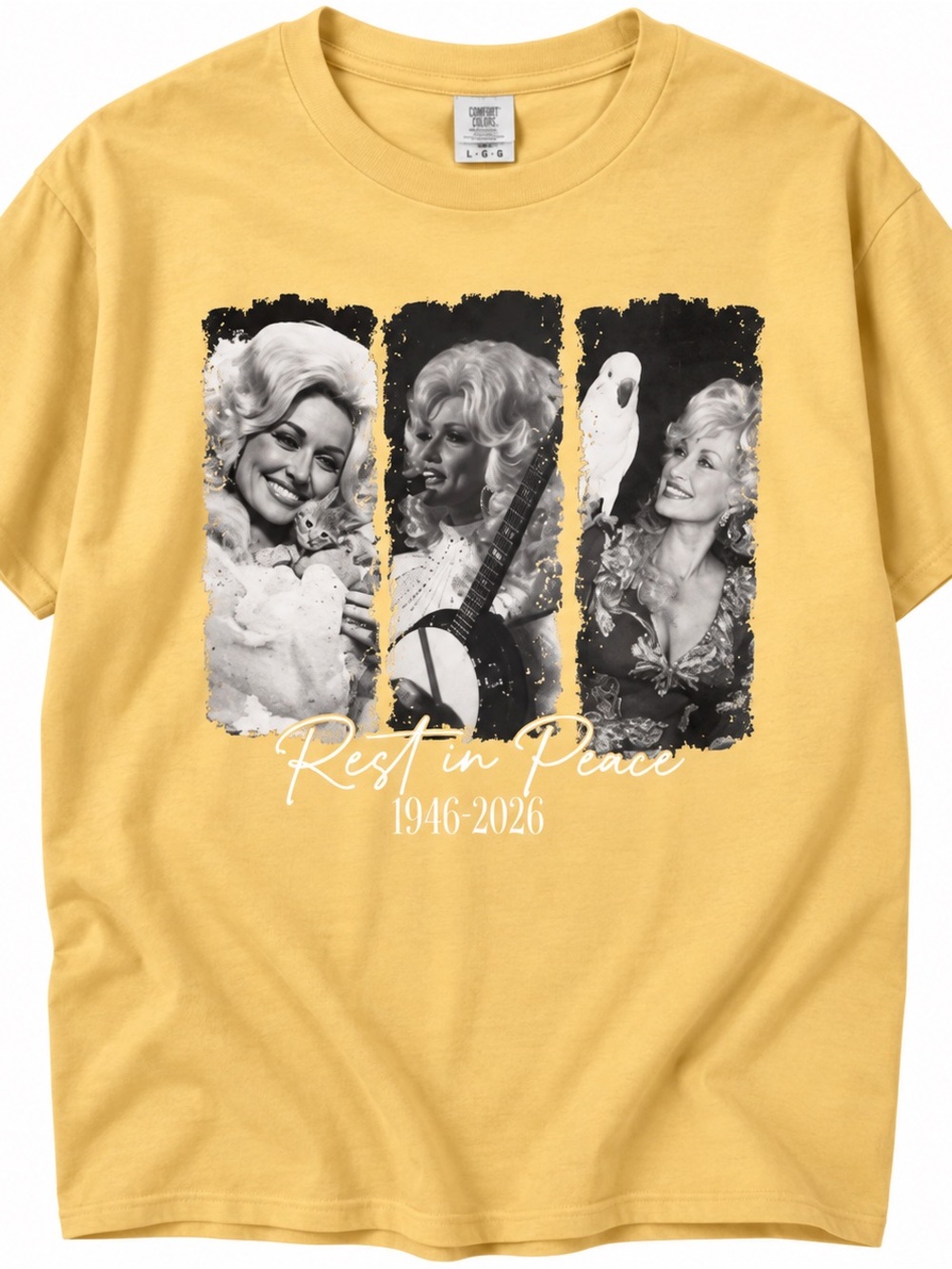 Adult Large NWOT Dolly Tribute Graphic Tee